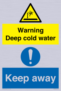 Warning Deep cold water Keep away